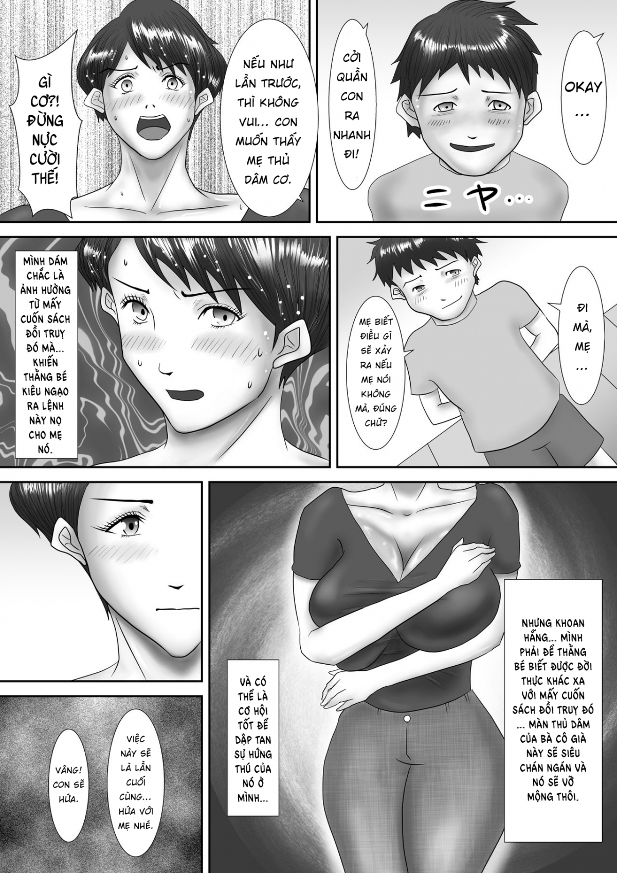 Đọc truyện hentai Hồ sơ huấn luyện bà mẹ thảm hại Chap 1