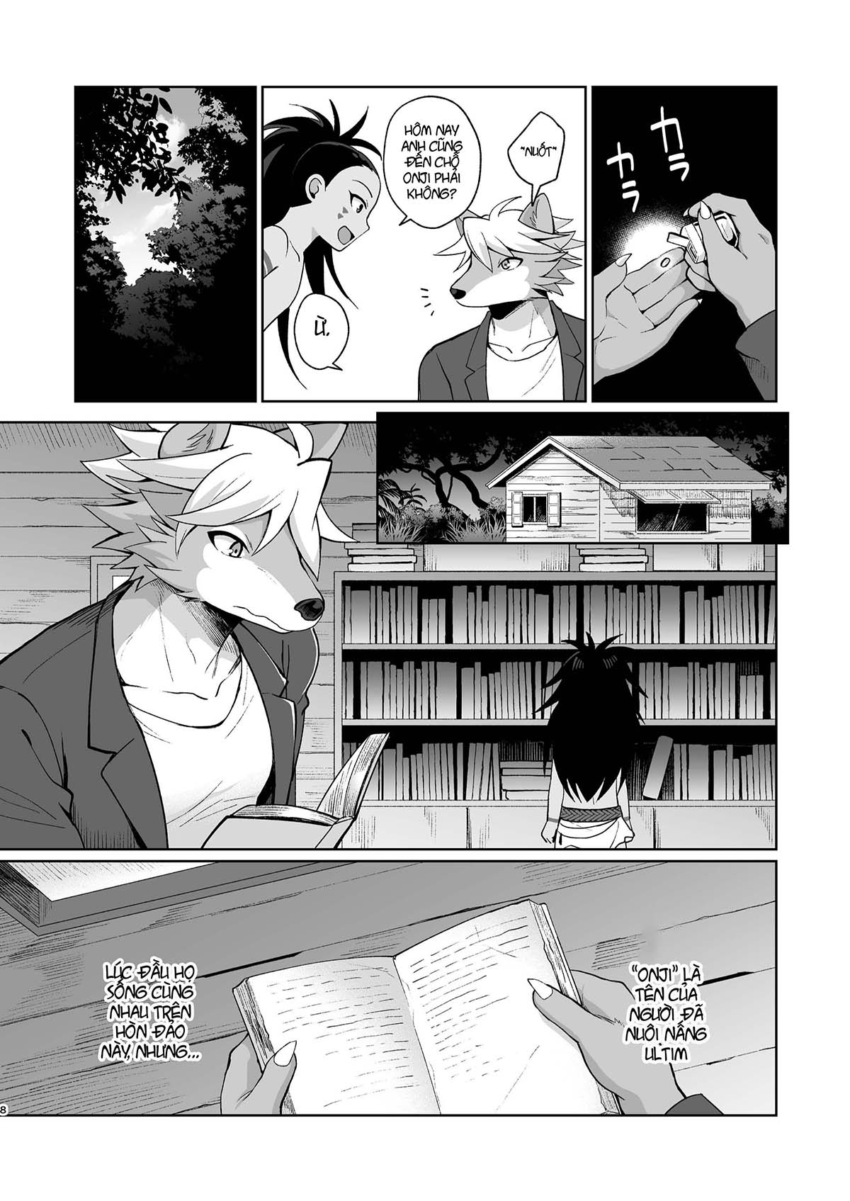 Đọc truyện hentai Sự ghép đôi giữa người và sói - Oneshot