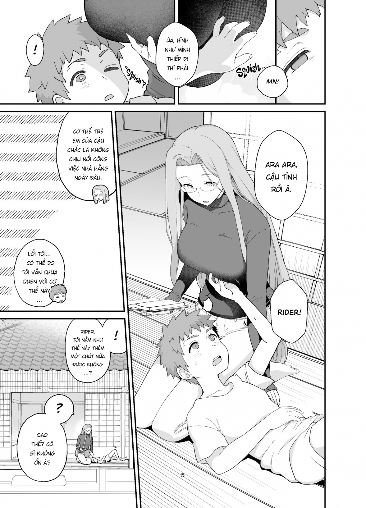 Đọc truyện hentai Ở nhà cùng Rider-san - Oneshot