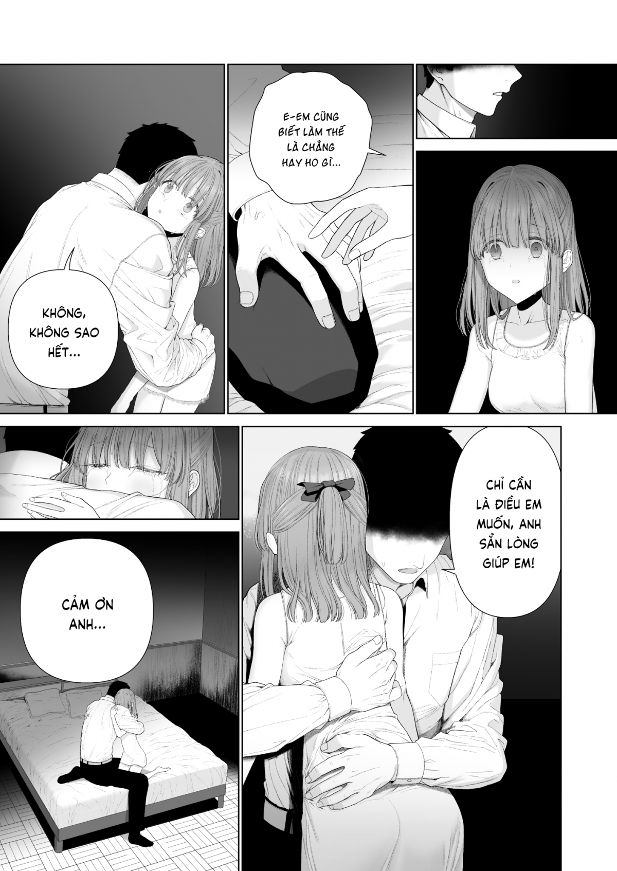 Đọc truyện hentai Sưởi ấm em, trước khi em vụn vỡ - Oneshot