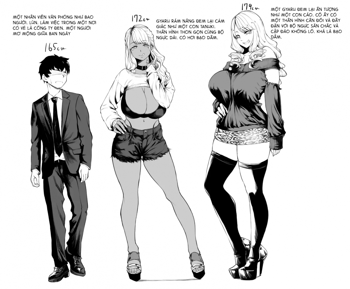 Đọc truyện hentai Từ nô lệ trong công ty trở thành thú cưng cho các en Gyaru - Haihondaikho