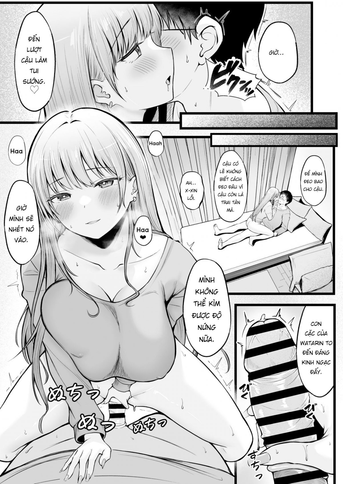 Đọc truyện hentai Joshiryou Kanrinin no Boku wa Gal Ryousei ni Furimawasarete masu - Haru 1