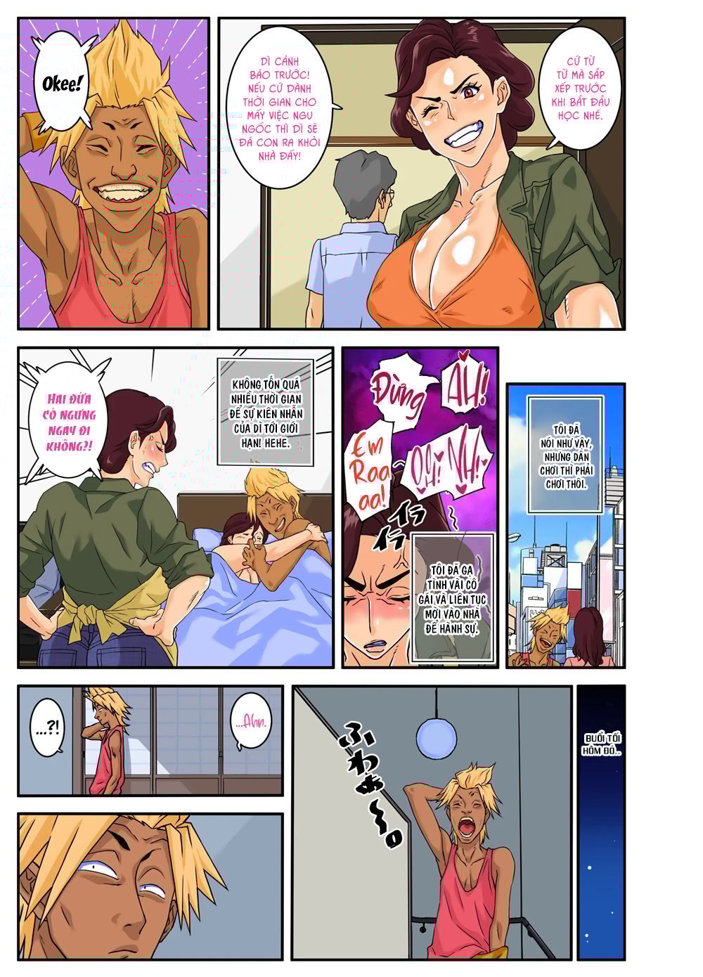 Đọc truyện hentai Chồng yếu sinh lý, cháu địt dì hộ! Chap 1