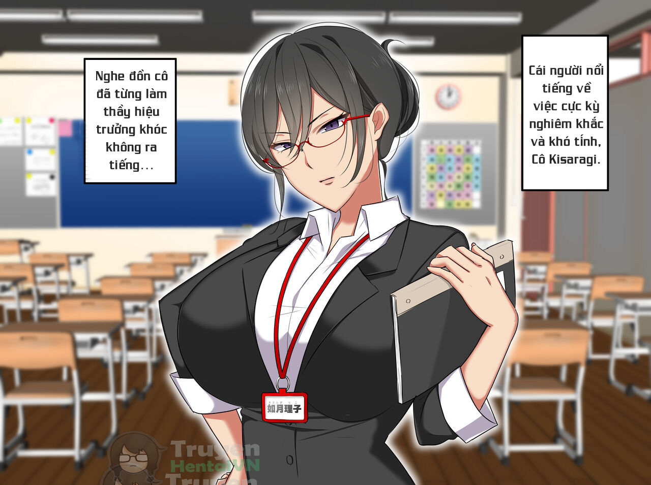 Đọc truyện hentai Sensei wa Boku no SeFri ~Oni Kyoushi Kisaragi-sensei - chap 1
