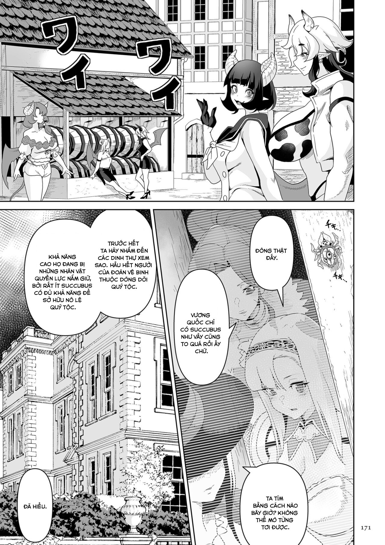 Đọc truyện hentai Vương quốc Succubus thèm bú - Chap 7