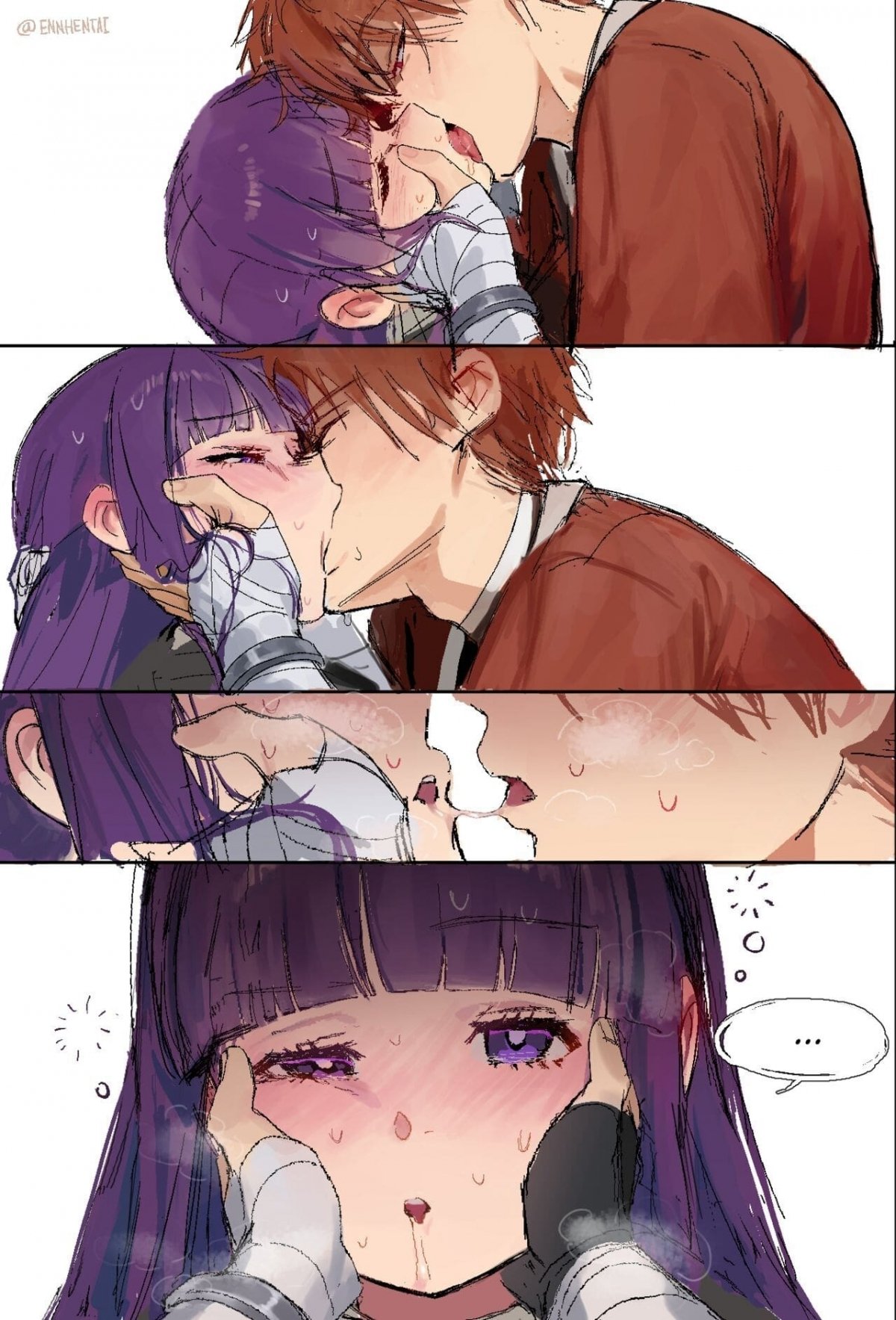 Đọc truyện hentai Fern x Stark - 1 Bắn