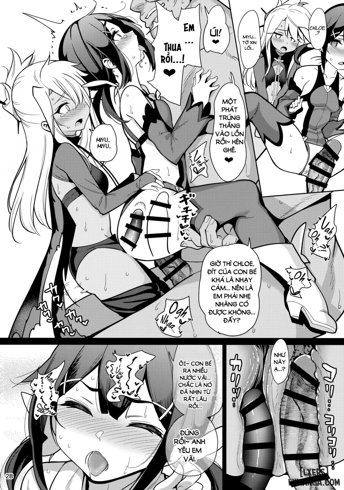 Đọc truyện hentai Magical Girl Hypnosis Fucking Marathon 3 Oneshot