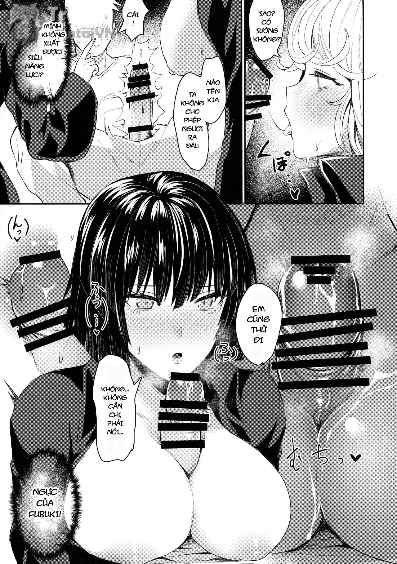 Đọc truyện hentai Tiếp Thu Kinh Nghiệm Cùng Chị Tatsumaki - Oneshot