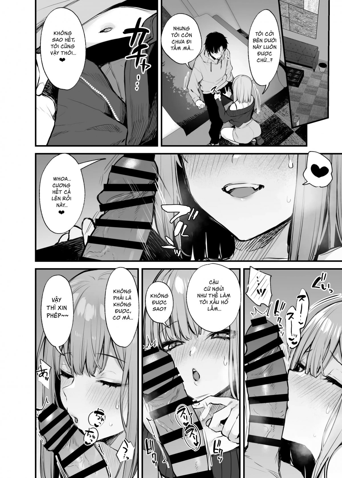 Đọc truyện hentai Làm tình với zai trên mạng - Oneshot