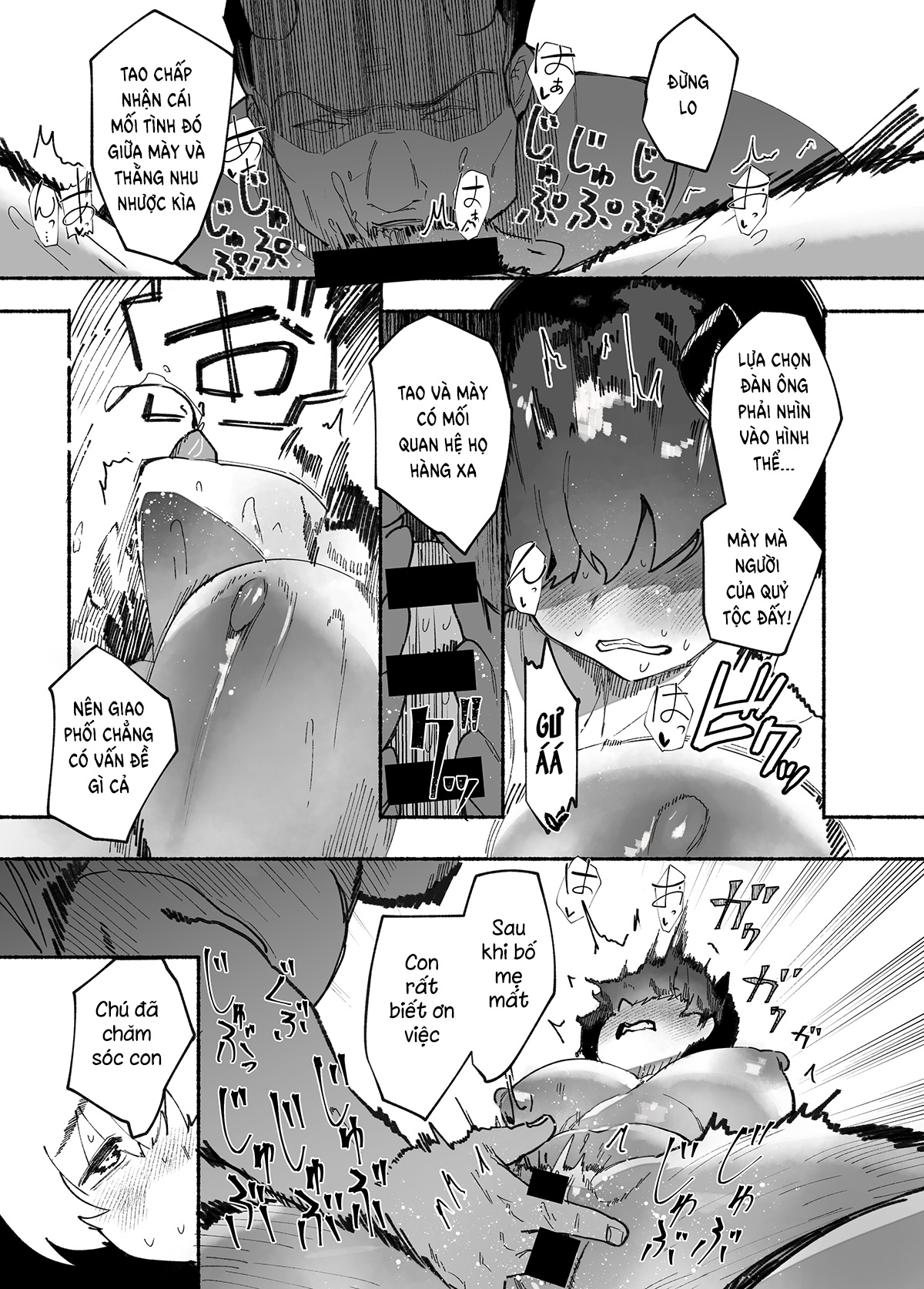 Đọc truyện hentai Tiểu quỷ sa ngã - Oni no Ko Ochita (Tiểu quỷ sa ngã)