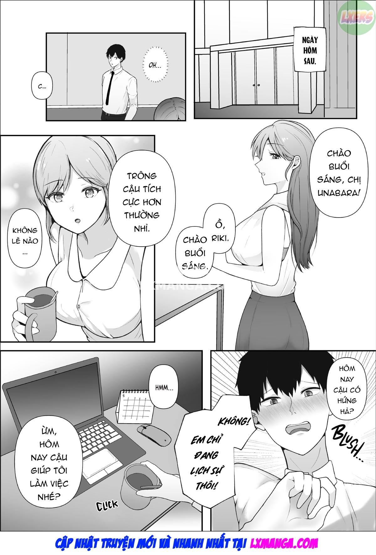 Đọc truyện hentai Tôi trở thành thú cưng của bà sếp nghiêm khắc - Oneshot