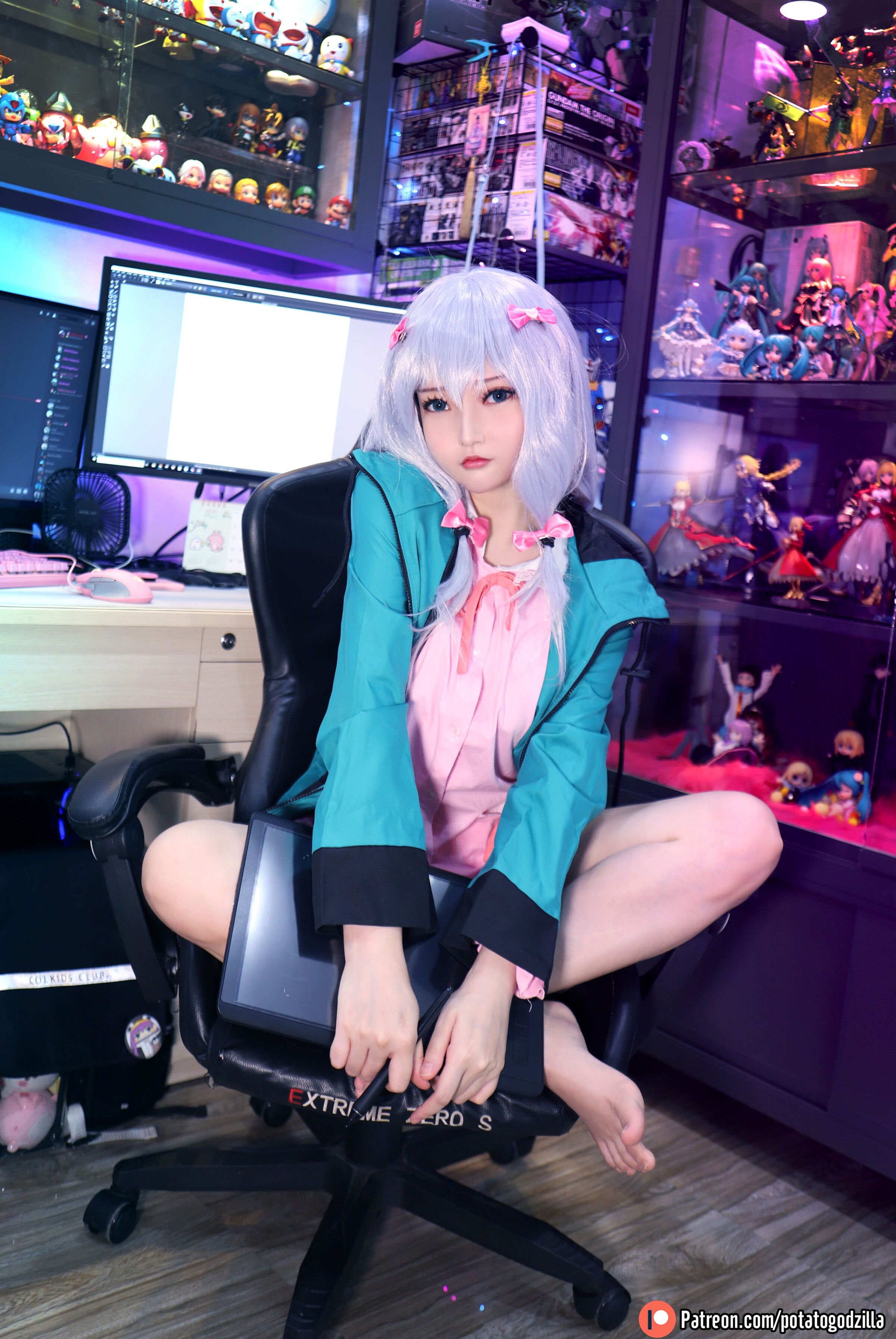 Đọc truyện hentai Tuyển tập Albums siêu phẩm Cosplay - Chap 467 - Potato Godzilla - Sagiri