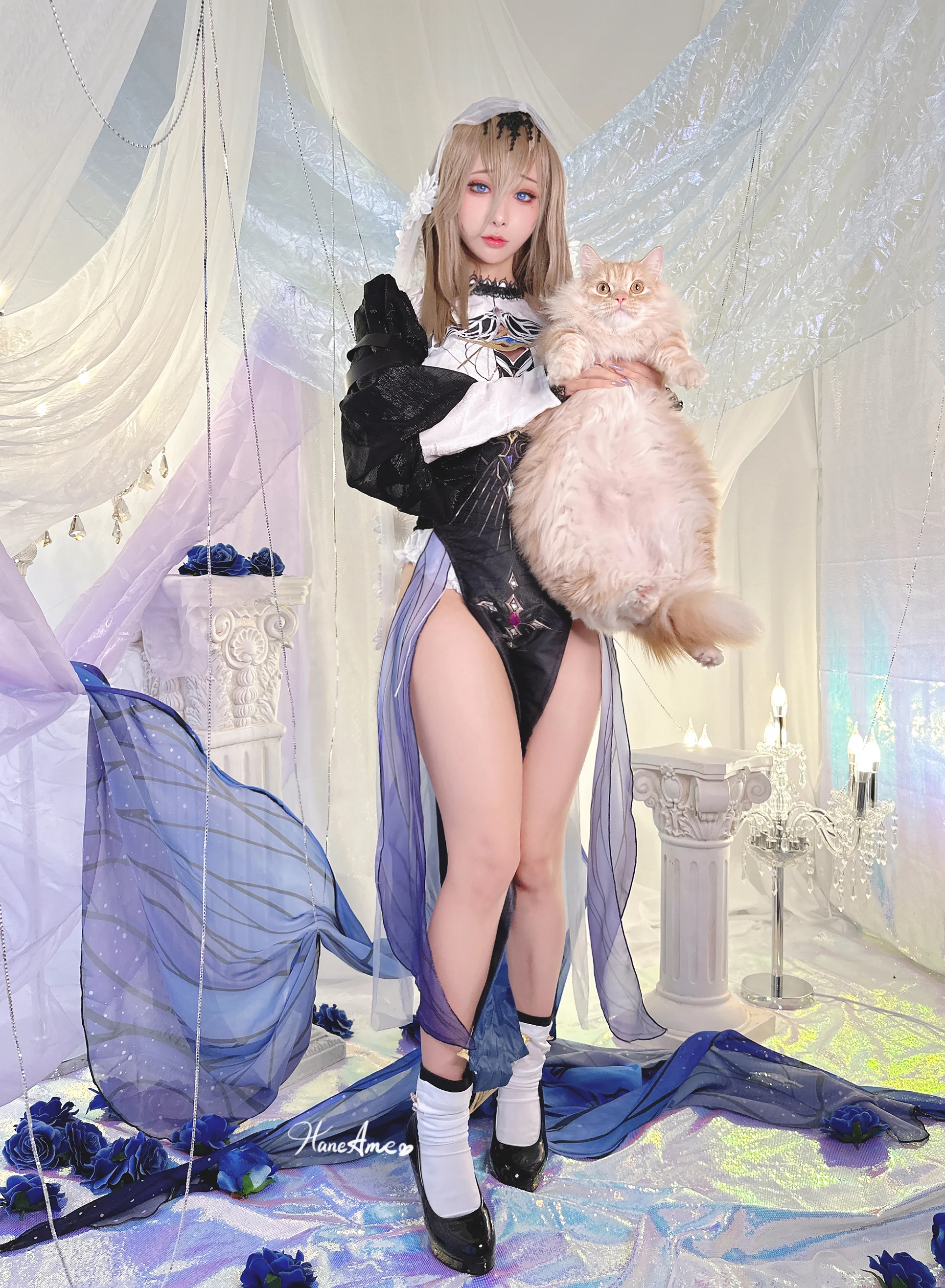 Đọc truyện hentai Tuyển tập Albums siêu phẩm Cosplay - Chap 554 - HaneAme - Aponia (Honkai Impact 3)