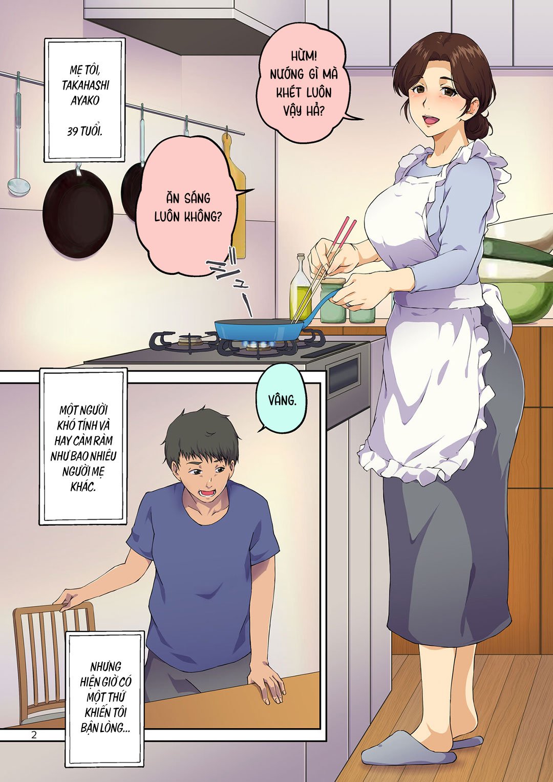 Đọc truyện hentai Tôi bày tỏ với mẹ và mẹ đã cho tôi xxx - Oneshot