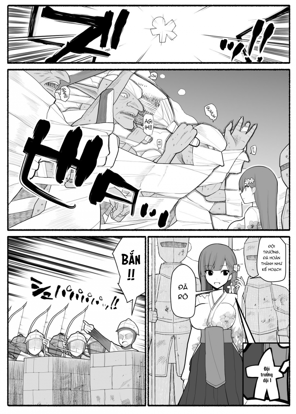 Đọc truyện hentai Shikyuu Majo VS Joukyuu Majin - Chap 1