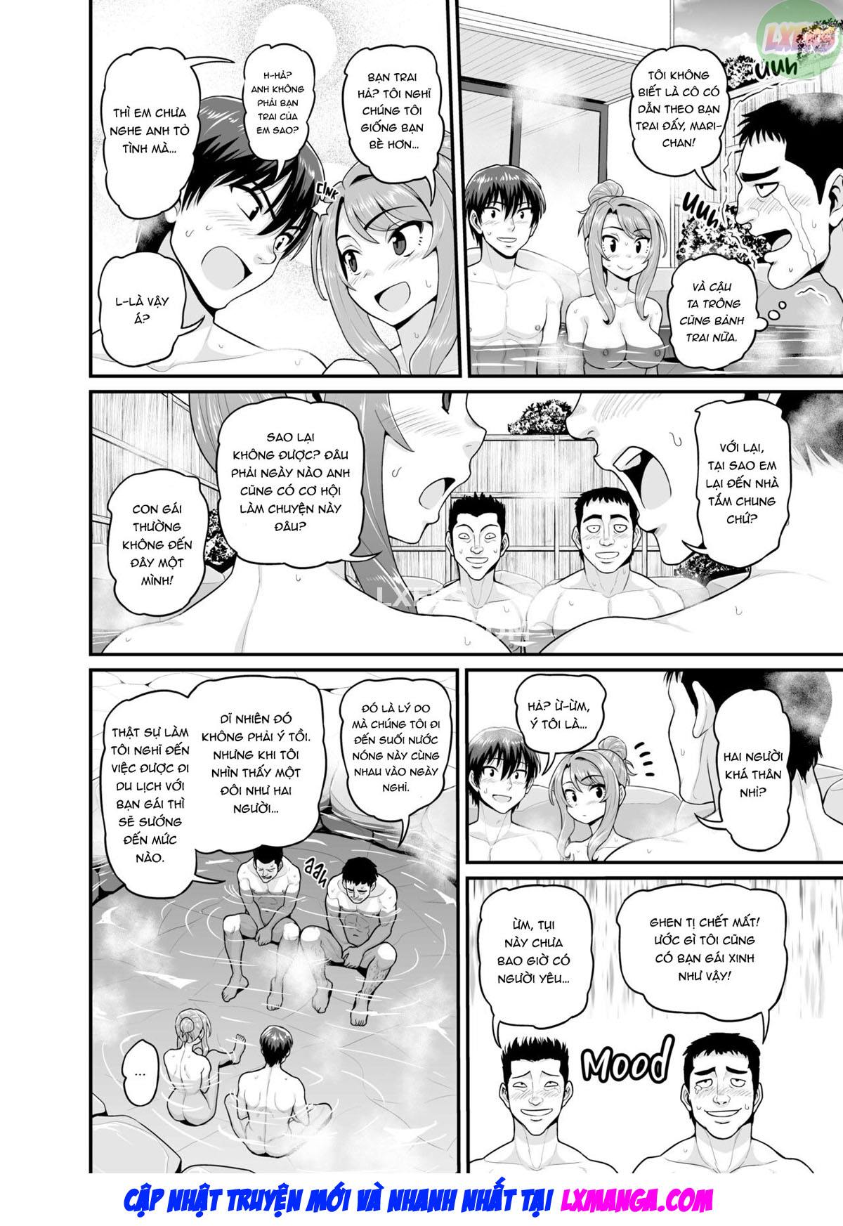 Đọc truyện hentai Getting it On With Your Gaming Buddy at the Hot Spring - Oneshot