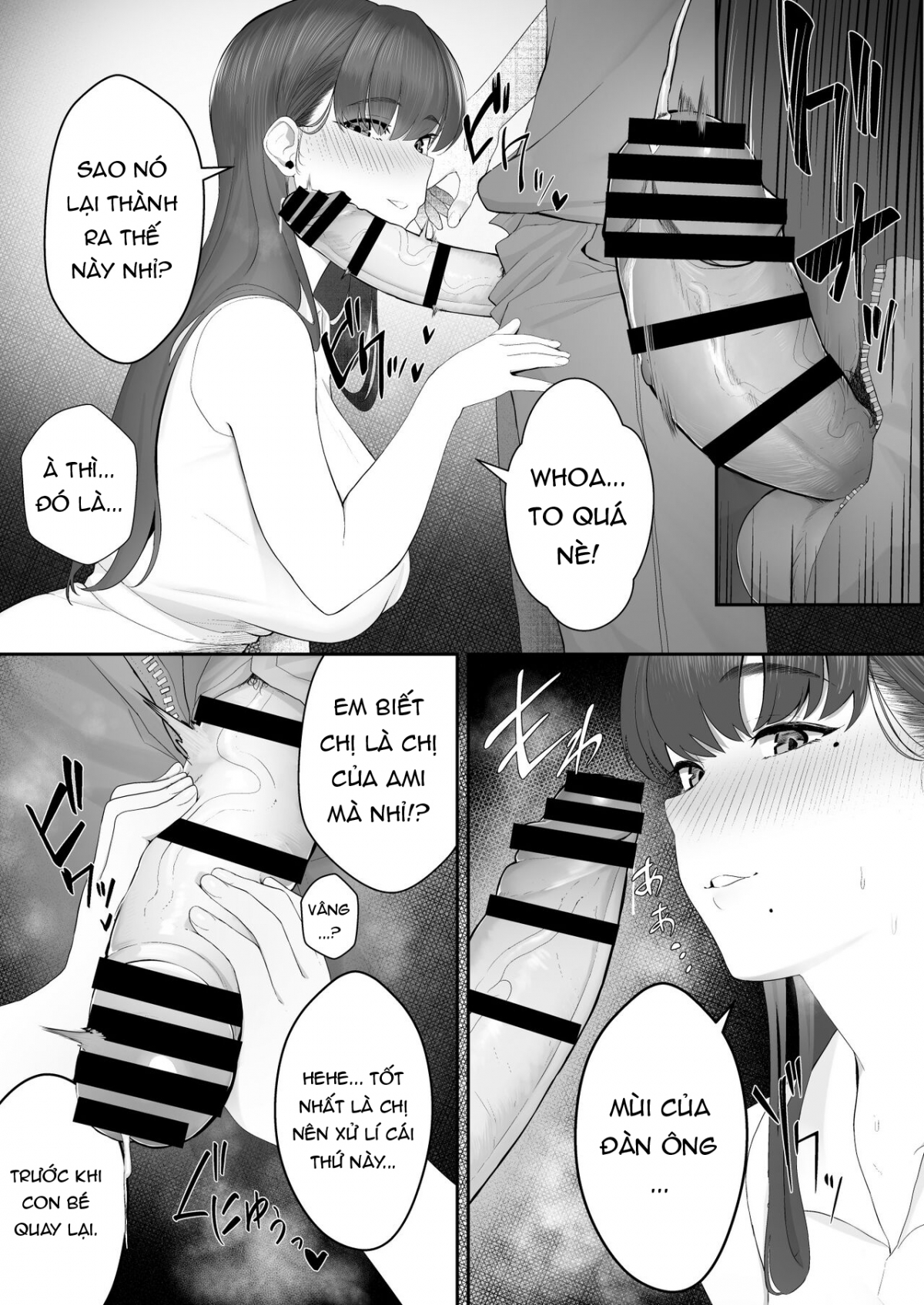 Đọc truyện hentai Kanojo no Onee-san ni Otosareru - Oneshot
