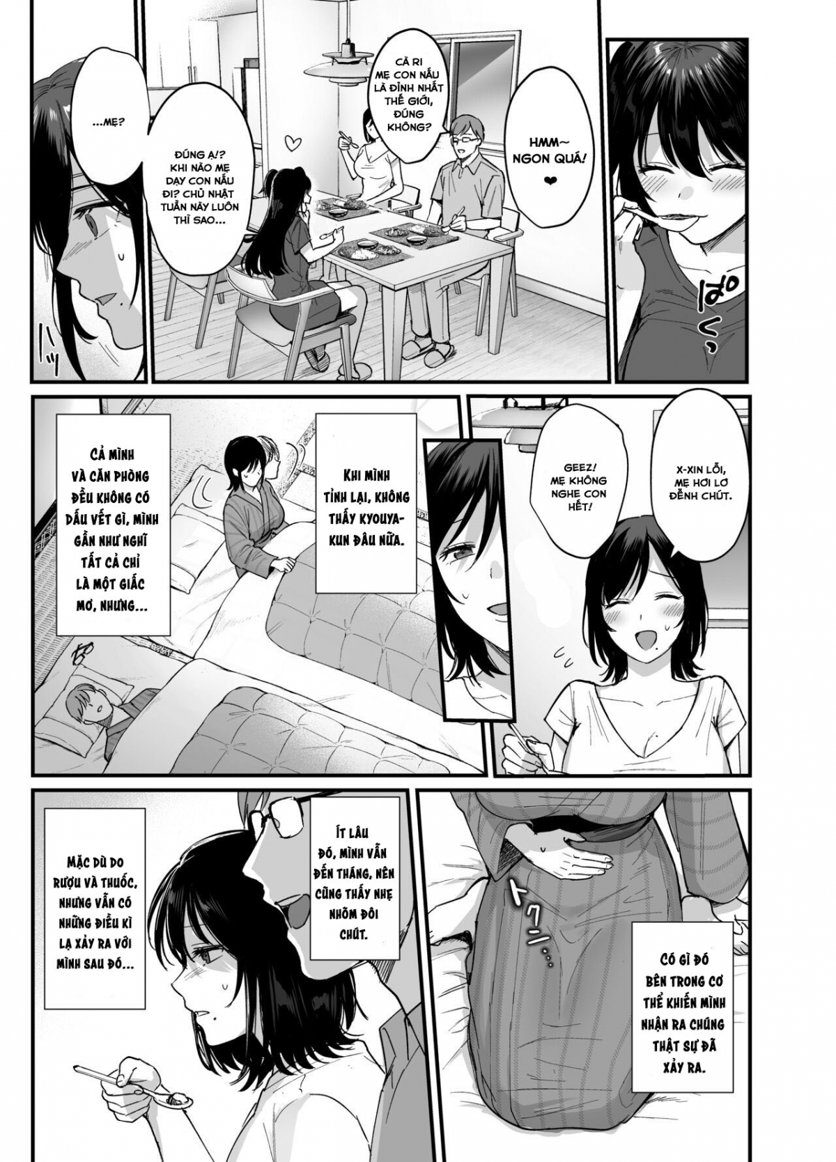 Đọc truyện hentai Nhà trọ nữ ~Vợ ​​tôi bị quấy rối - Oneshot