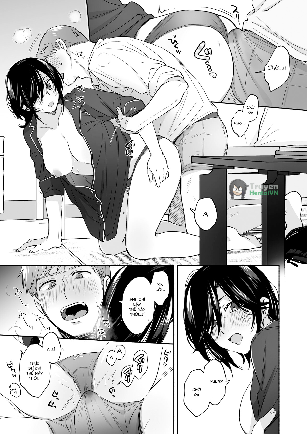 Đọc truyện hentai Suki Araba Kareshi no Seiheki o Yugametai! ~Gaman Genkai!! Icha Love Onsen Ryokou~ - Oneshot