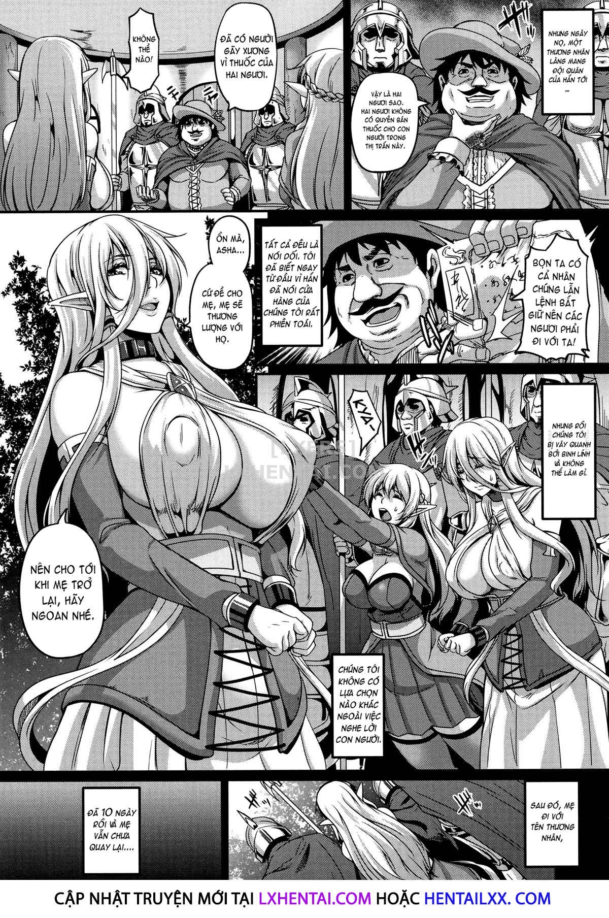 Đọc truyện hentai Aijou No Injoku Elf - Chap 1