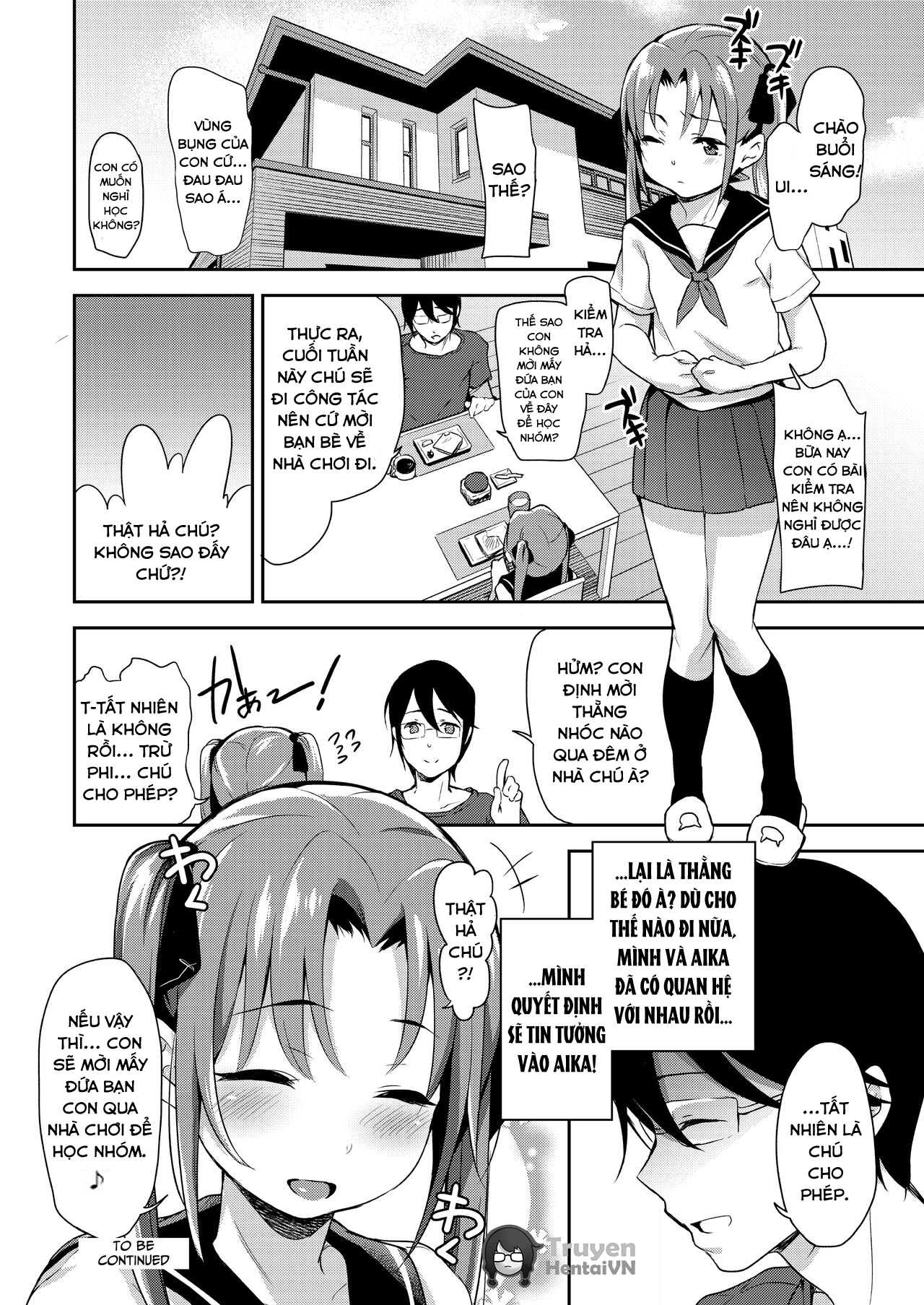 Đọc truyện hentai Aiko và tình yêu của người chú - chap 1