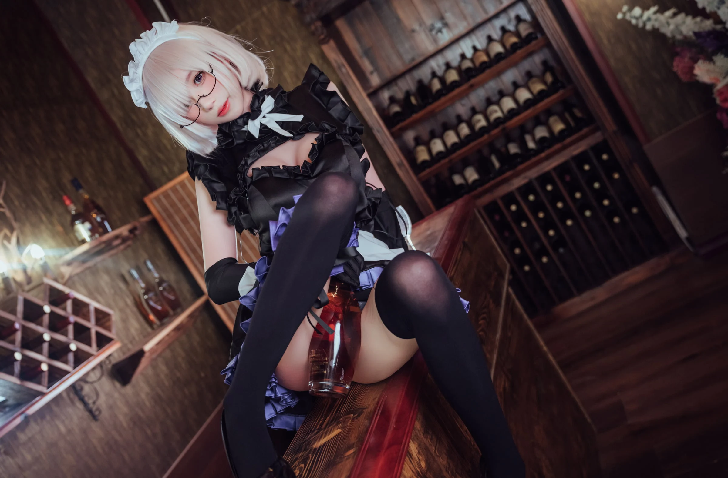 Đọc truyện hentai Tuyển tập Albums siêu phẩm Cosplay - Chap 737 - [Saionji Nanka] Mashu Maid Outfit