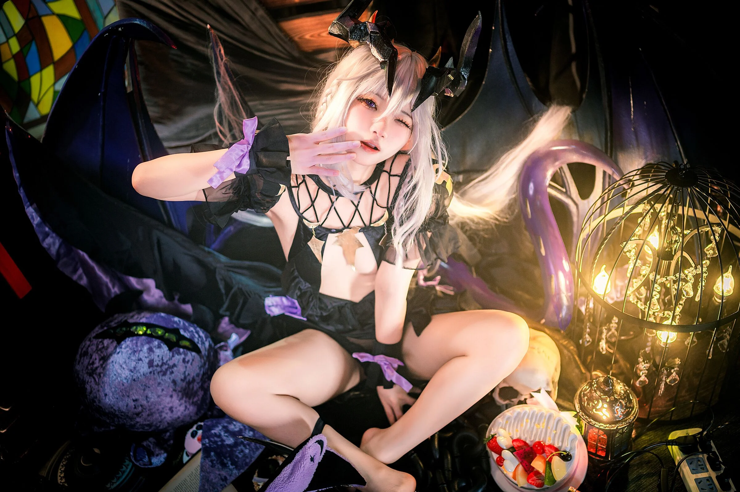 Đọc truyện hentai Tuyển tập Albums siêu phẩm Cosplay - Chap 584 - Yimiaojun - Clover Theater Favna