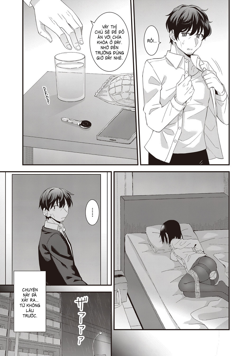 Đọc truyện hentai Bạn cùng phòng bỏ trốn - Oneshot