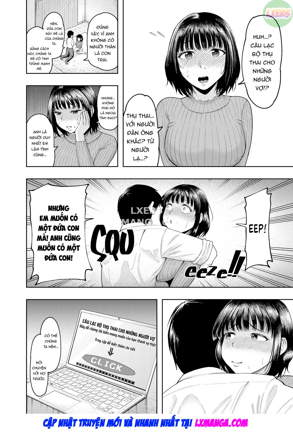 Đọc truyện hentai Người phụ nữ đã lập gia đình Mang thai Cub - Chap 1