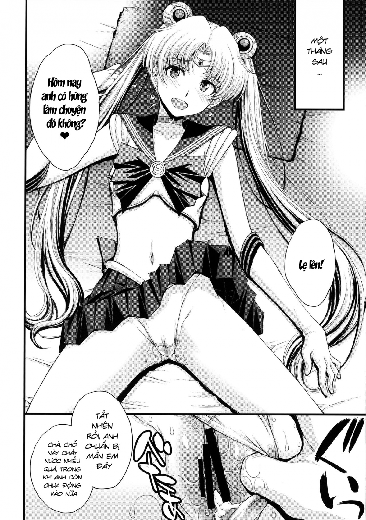 Đọc truyện hentai Usagi no Junjou! Chin Make Bishoujo Senshi! - Đạo tàn bụ âyy (●♡∀♡)