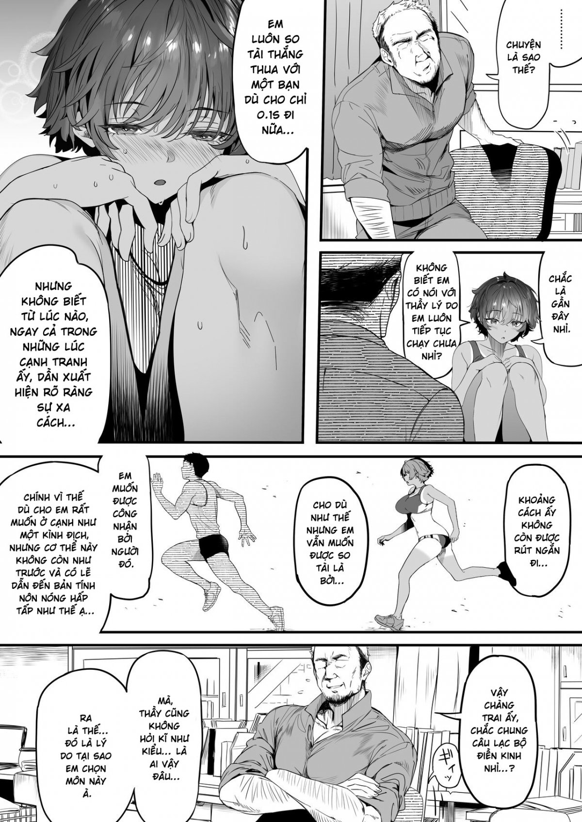 Đọc truyện hentai Rikujoubu no Bokukko Doukyuusei ga Chuunen Komon ni Mesu ni Sareru Ichibu Shijuu - Oneshot cực ngắn