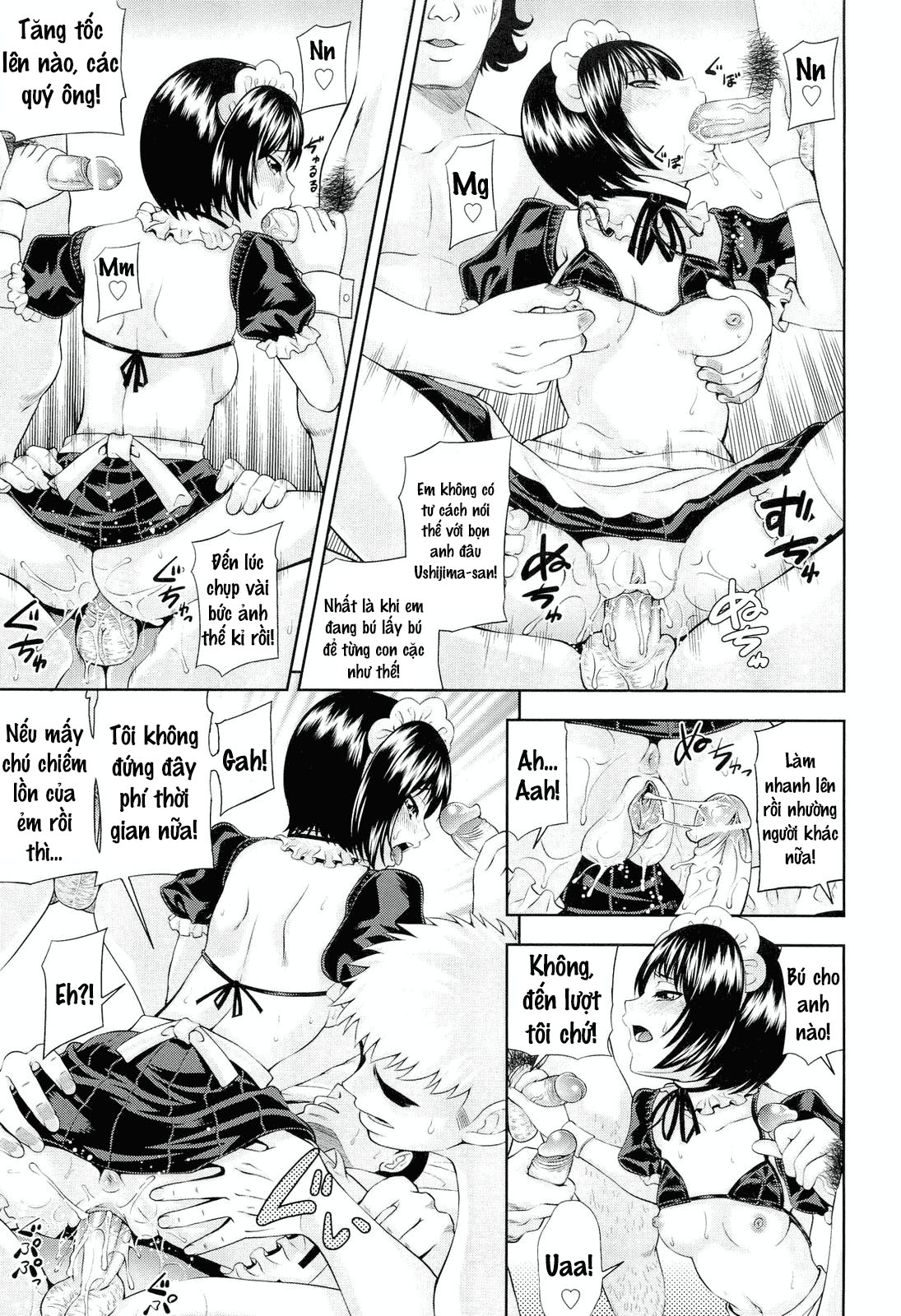 Đọc truyện hentai Ushijima Iiniku chap 1