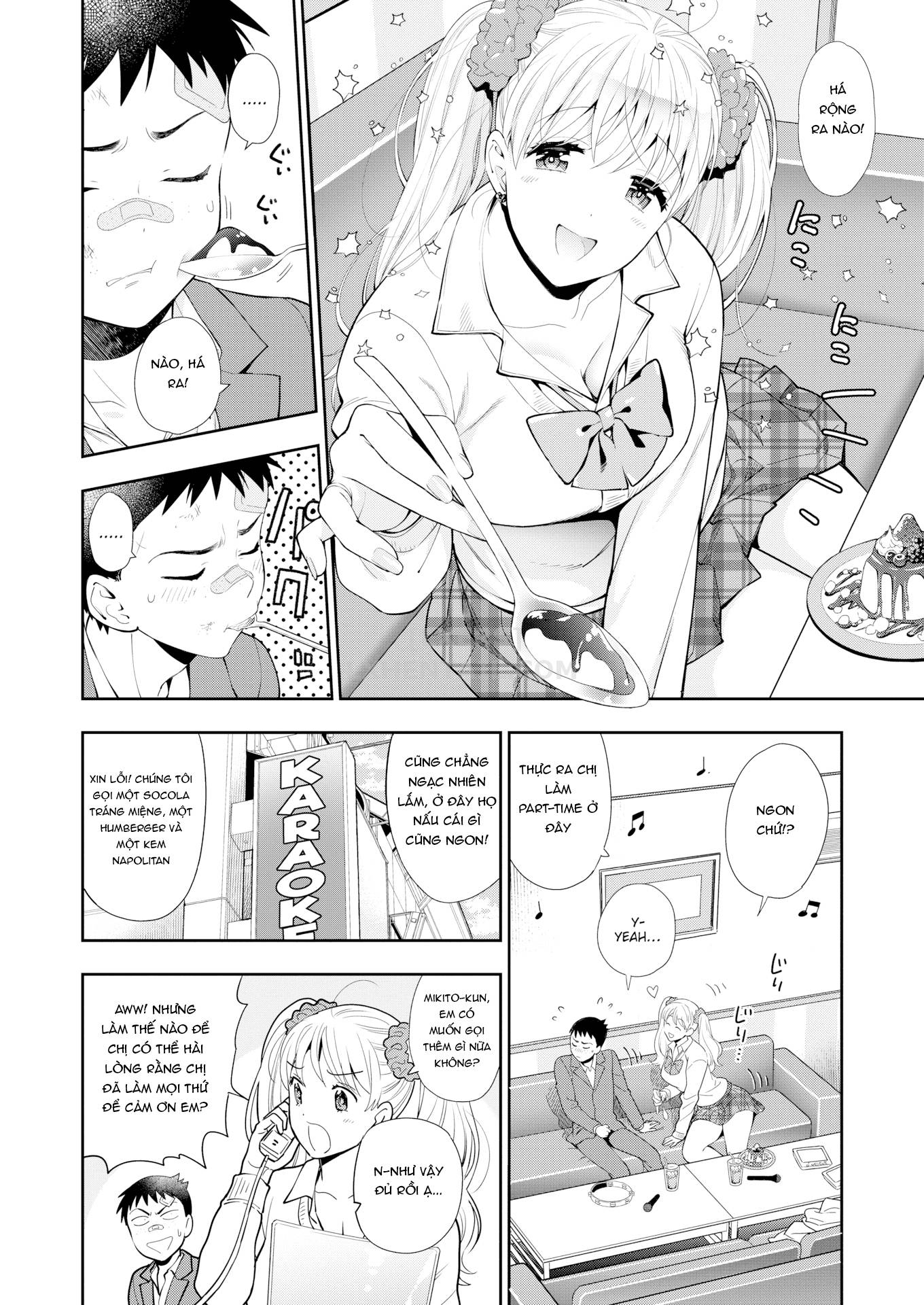 Đọc truyện hentai Doutei Otouto to Bitch Ane - Chap 3