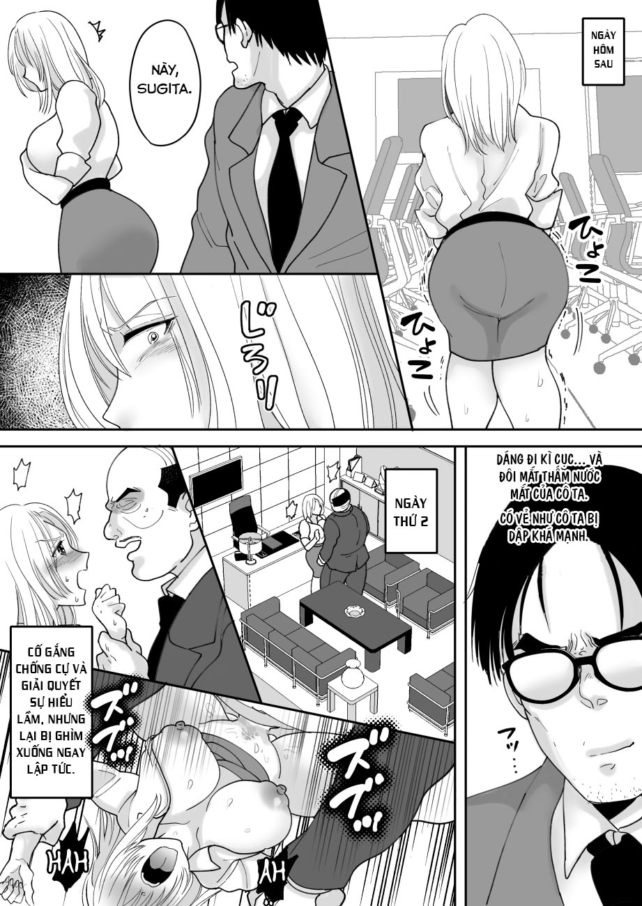 Đọc truyện hentai Yuushuu na Douryou no Mesu Ochi Kiroku - Oneshot