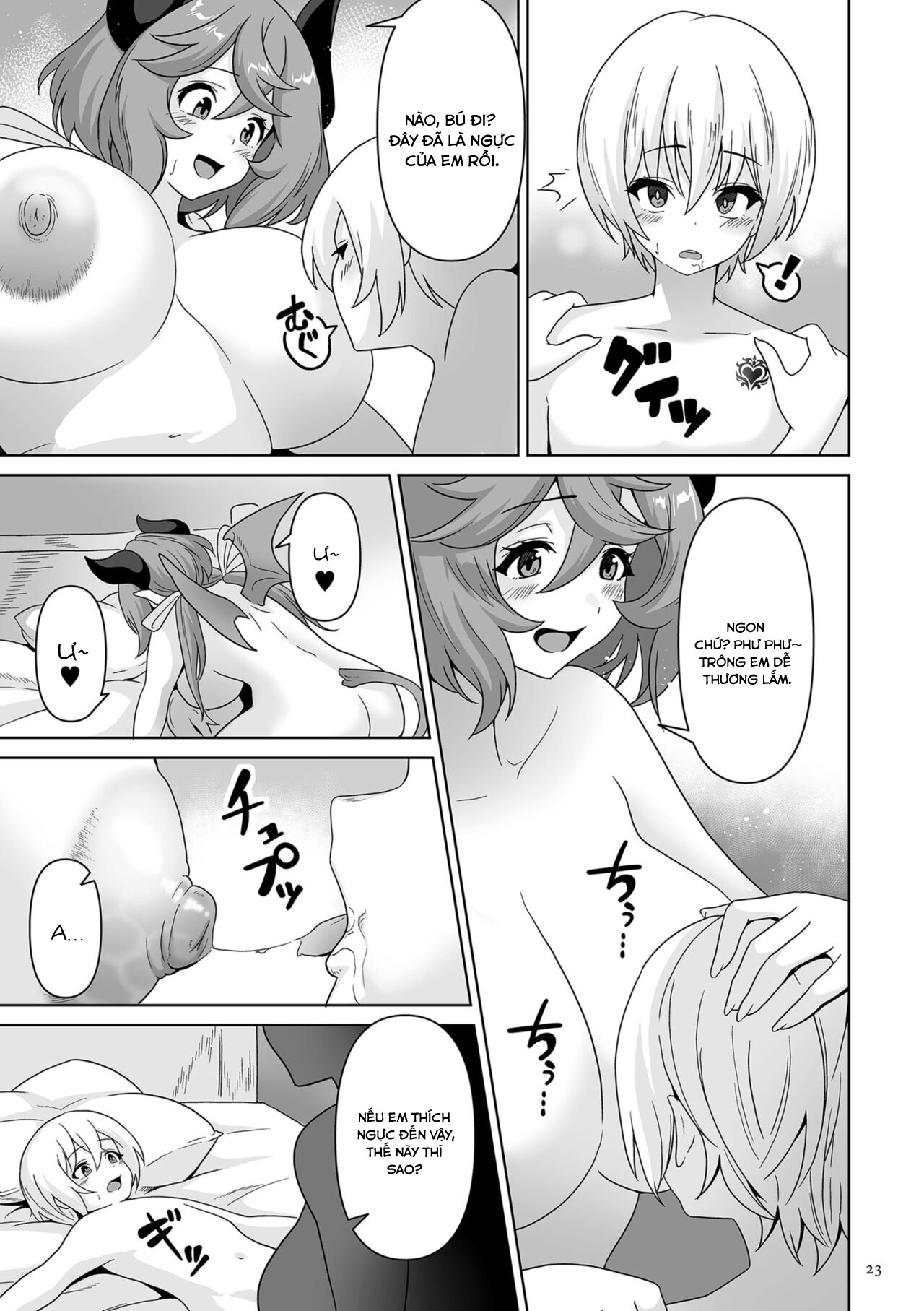 Đọc truyện hentai Vương quốc Succubus thèm bú - Chap 1