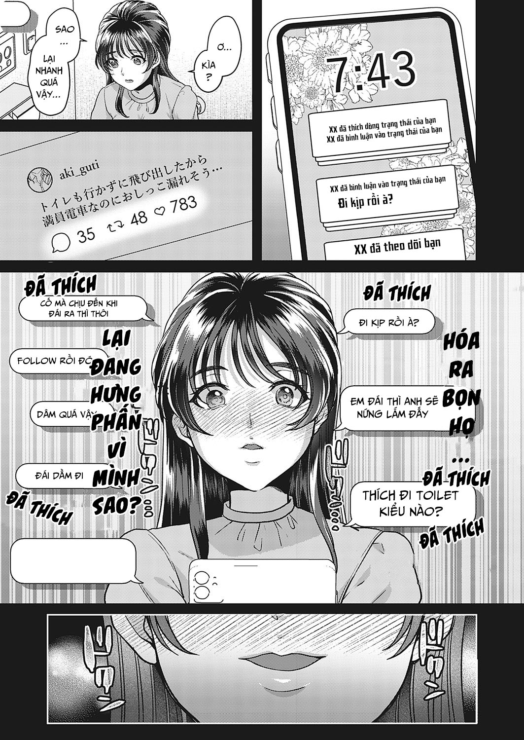 Đọc truyện hentai COMIC Magnum Vol. 179 Chap 3 Đái bậy