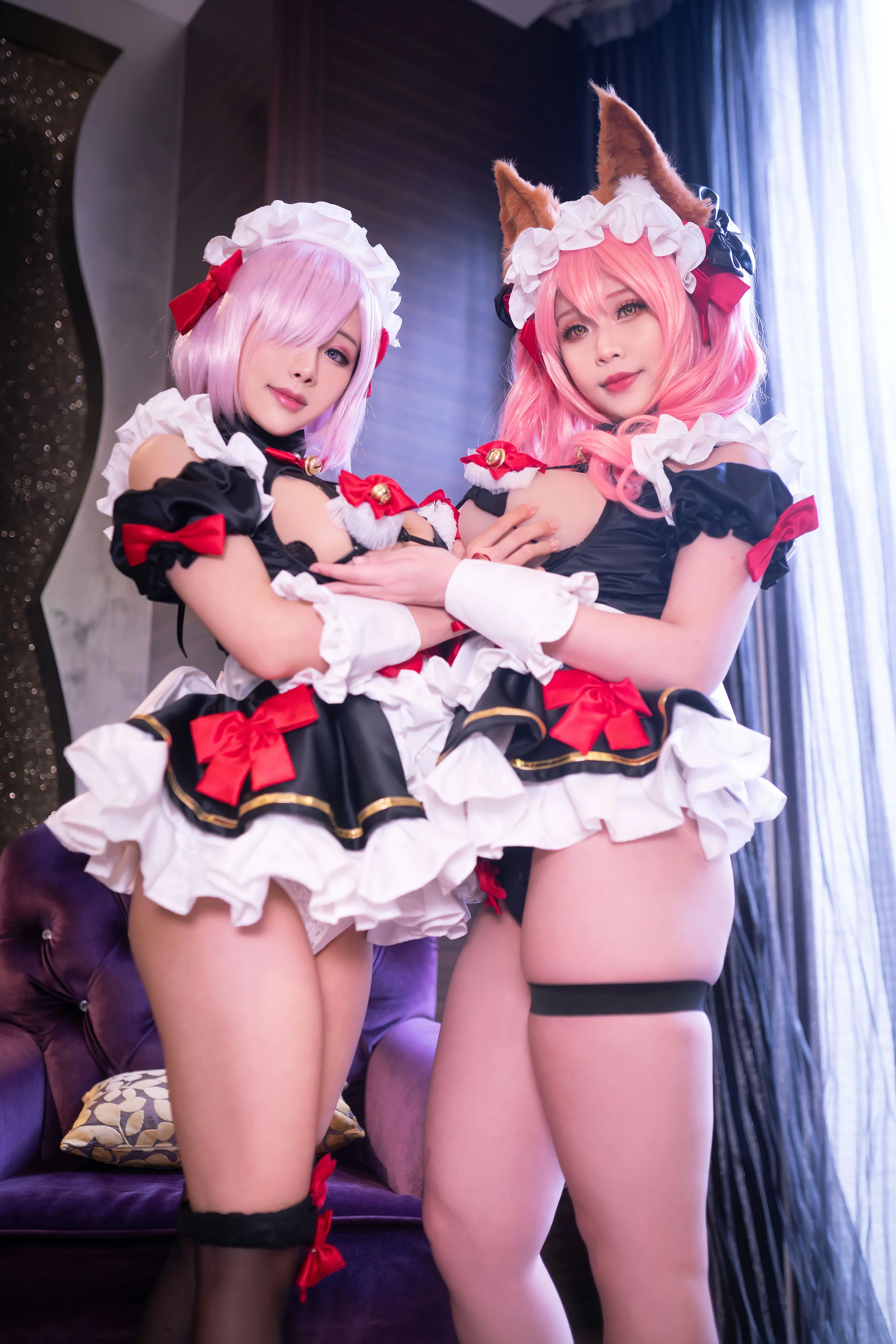Đọc truyện hentai Tuyển tập Albums siêu phẩm Cosplay - Chap 37 - Mashu & Tamamo