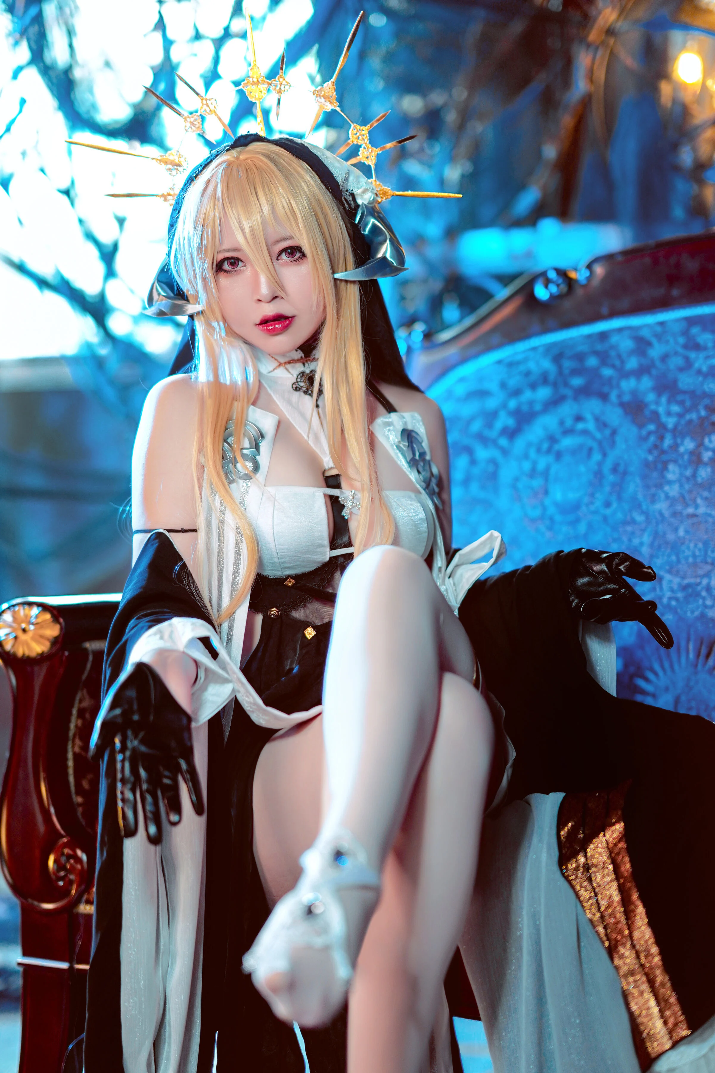 Đọc truyện hentai Tuyển tập Albums siêu phẩm Cosplay - Chap 287 - Half-Half-Child Implacable Nun