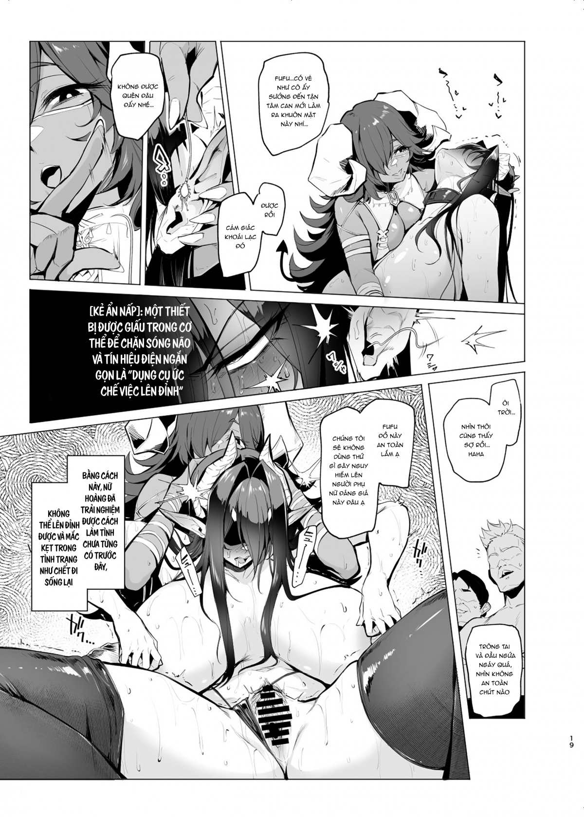 Đọc truyện hentai Nữ hoàng và mệnh lệnh không thể coi thường - Oneshot