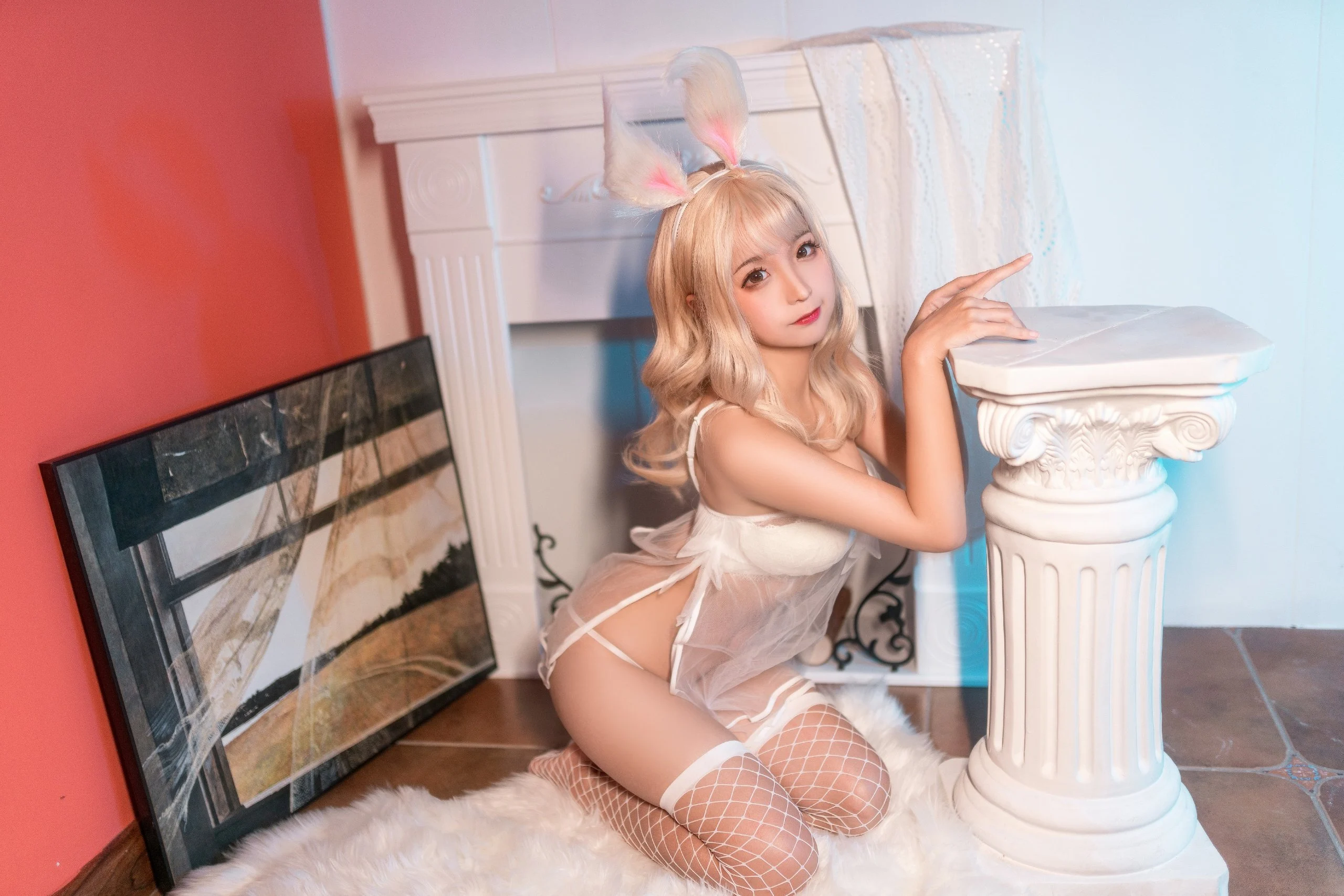 Đọc truyện hentai Tuyển tập Albums siêu phẩm Cosplay - Chap 666 - Stupid Momo - Rabbit