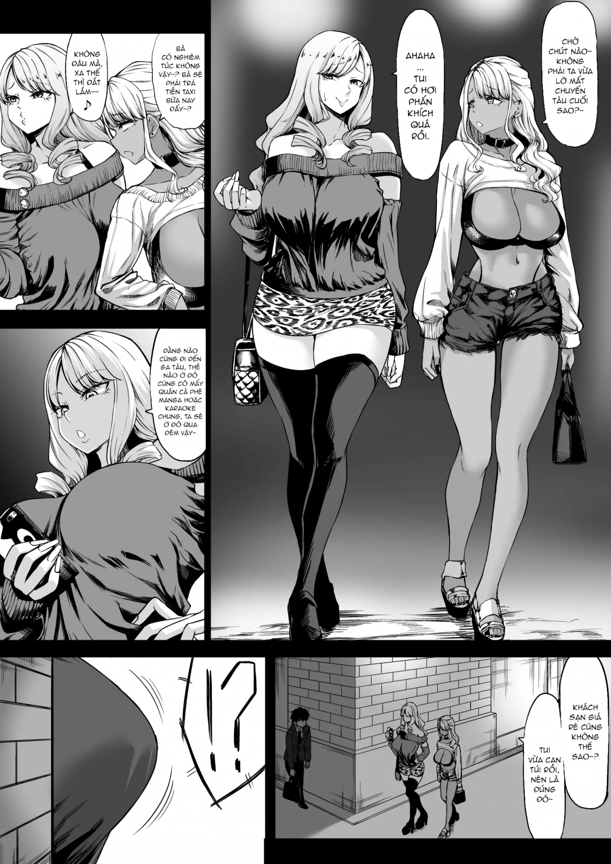Đọc truyện hentai Từ nô lệ trong công ty trở thành thú cưng cho các en Gyaru - Haihondaikho