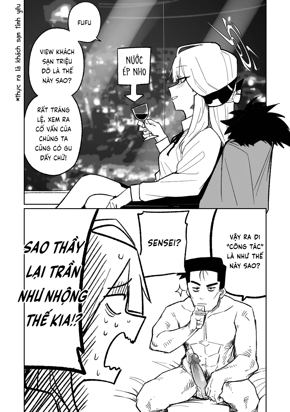 Đọc truyện hentai Shachou to Business Hotel - Oneshot