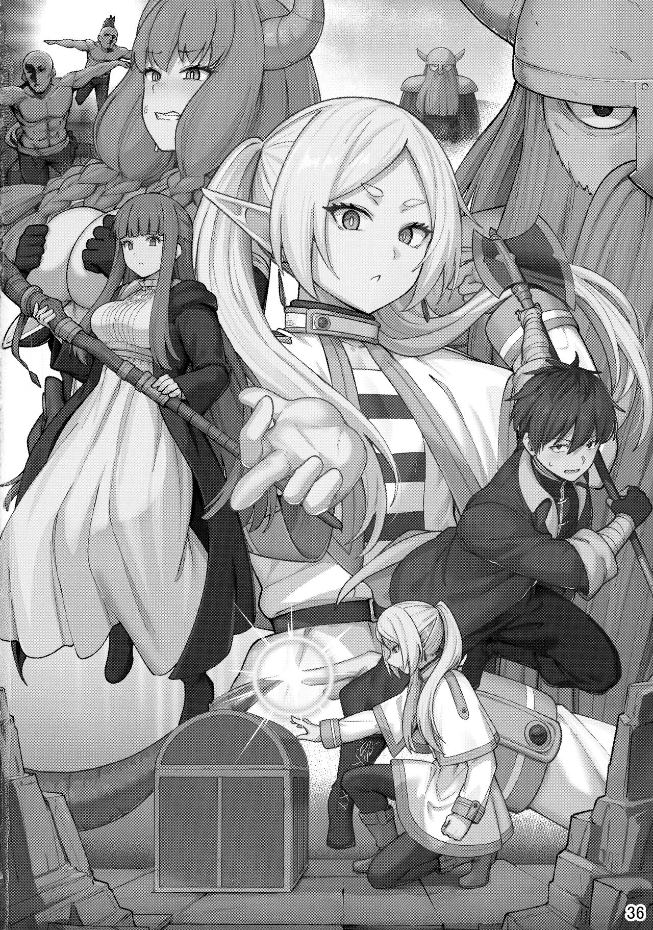 Đọc truyện hentai [Ohanabatake (Siseki Hirame)] Frieren's Chotto H na Hon (Sousou no Frieren) - Oneshot