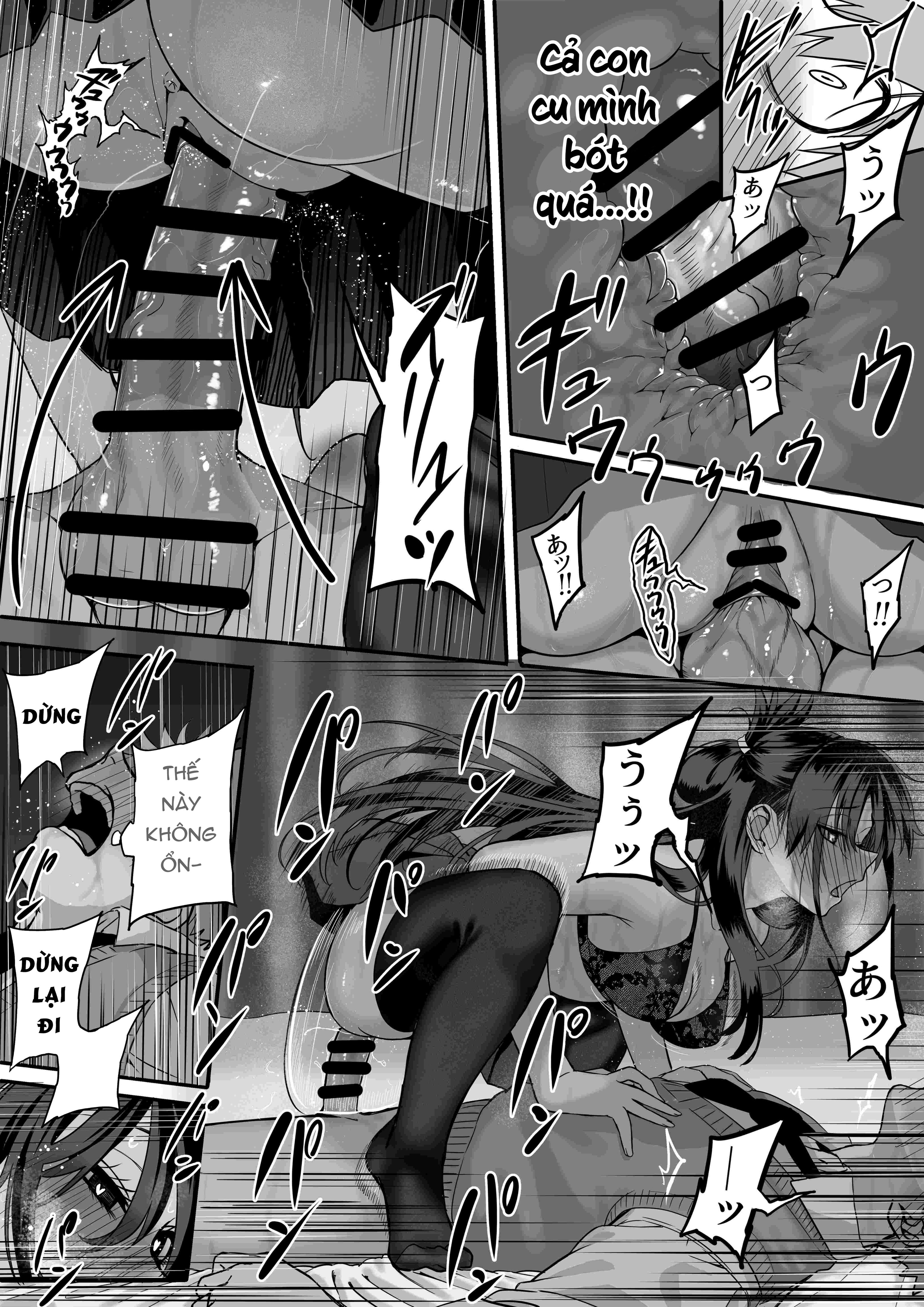 Đọc truyện hentai Itabasami na Wakachi Ai - Chap 3.2