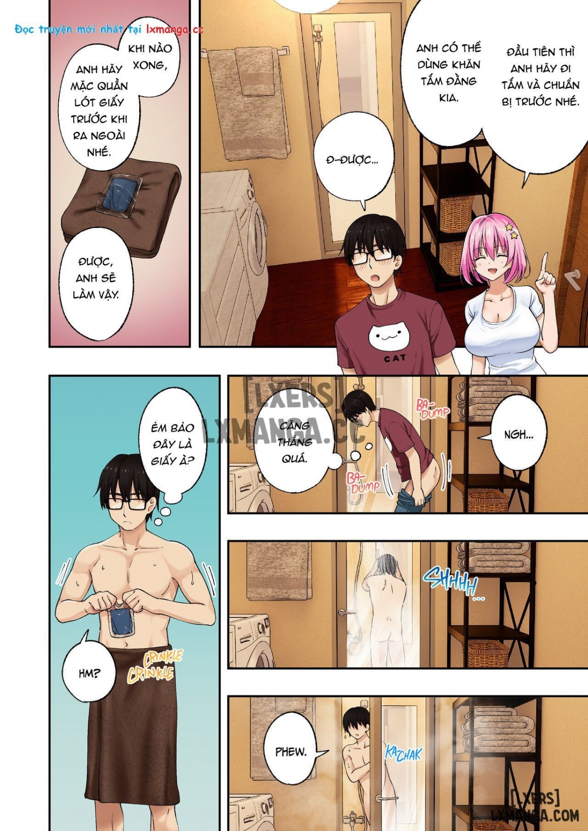 Đọc truyện hentai Happy Endings Men's Spa Chap 1