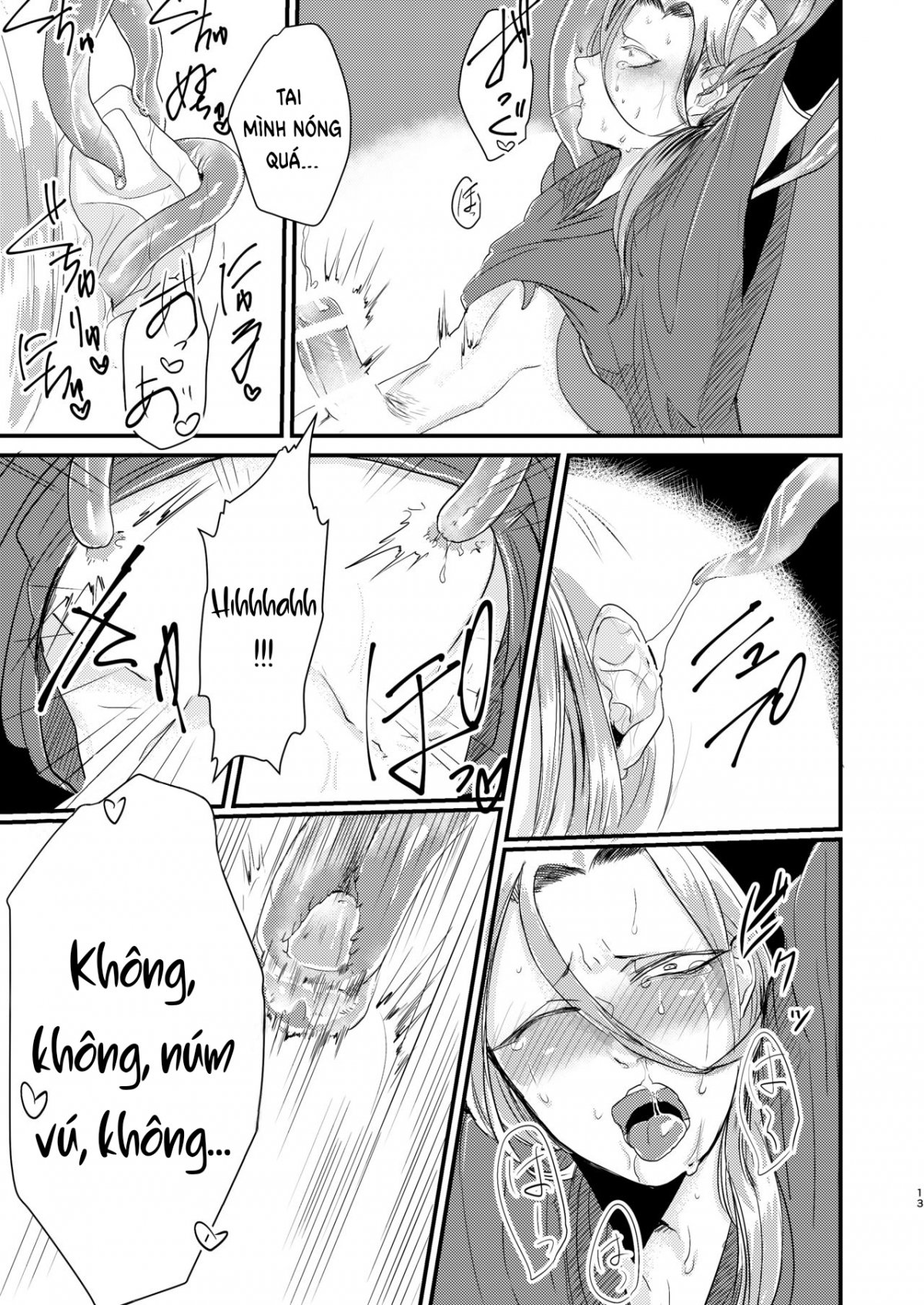 Đọc truyện hentai Câu chuyện về nam pháp sư bị xúc tu chơi Oneshot