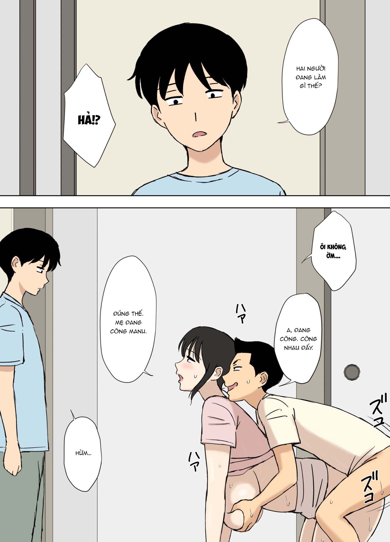 Đọc truyện hentai Mẹ là người mẹ ngoan ngoãn của Gaku-kun - Oneshot