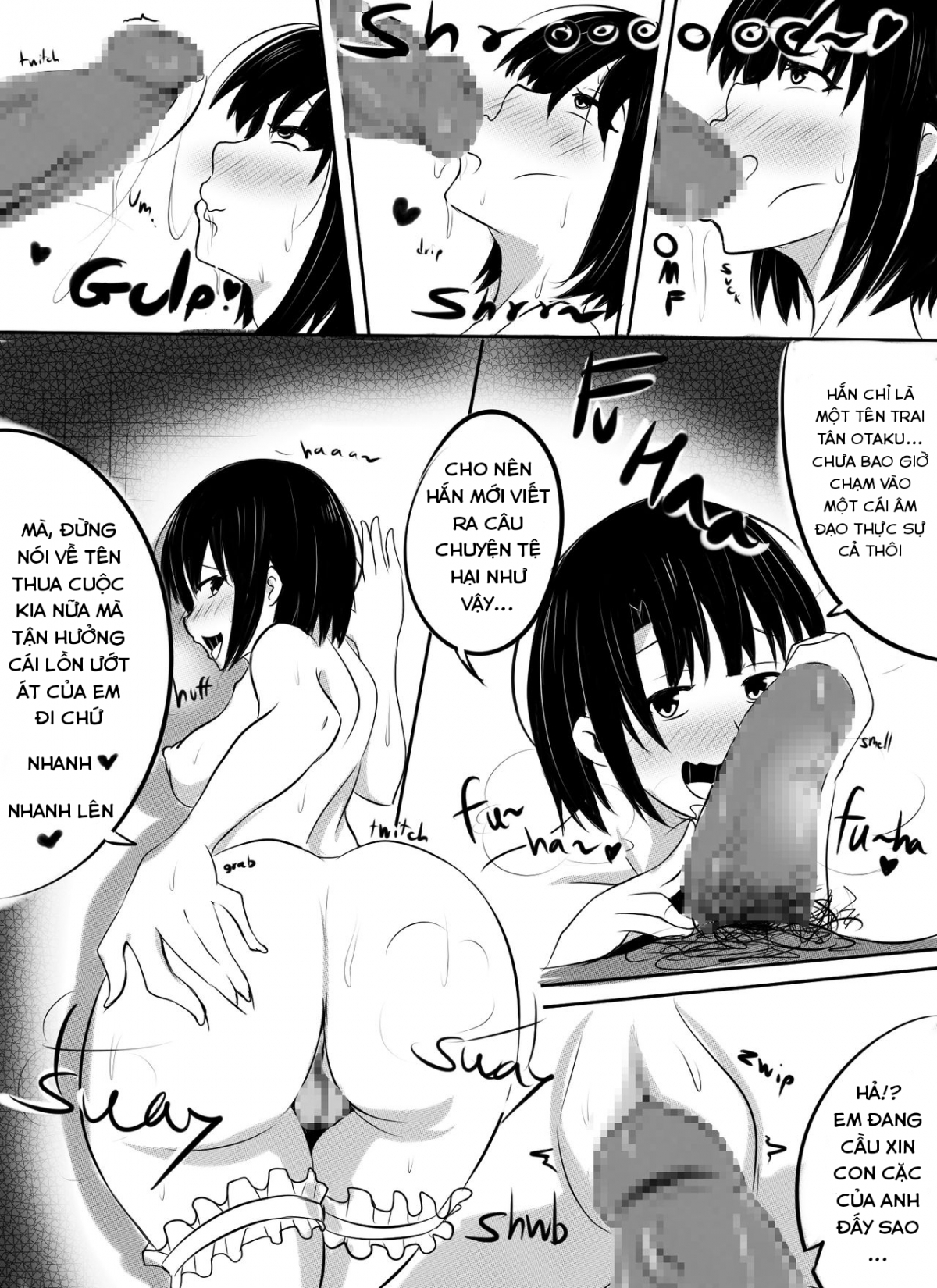 Đọc truyện hentai Bạn nữ xinh đẹp cắm sừng bạn trai - Oneshot