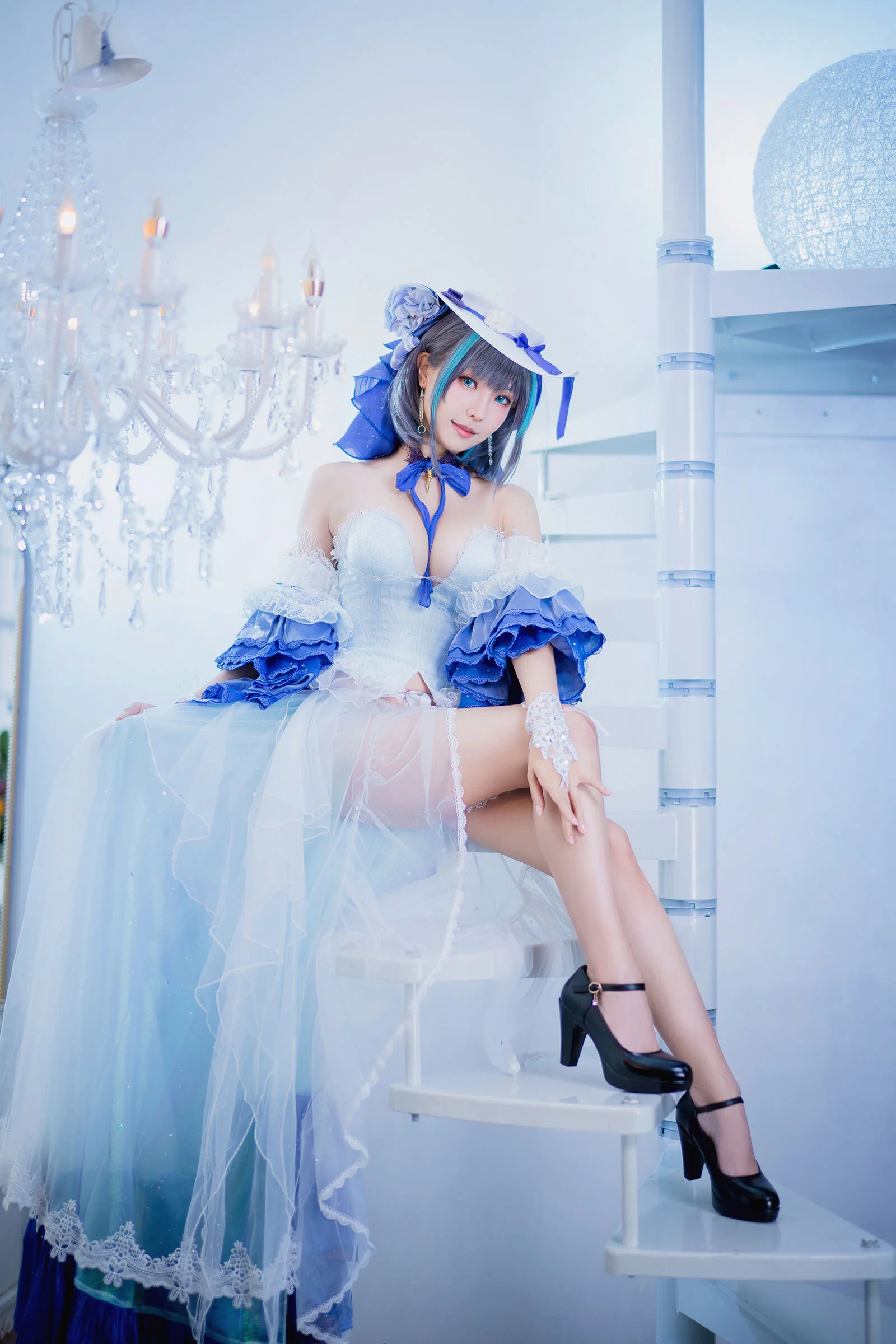 Đọc truyện hentai Tuyển tập Albums siêu phẩm Cosplay - Chap 365 - ely - cheshire dress