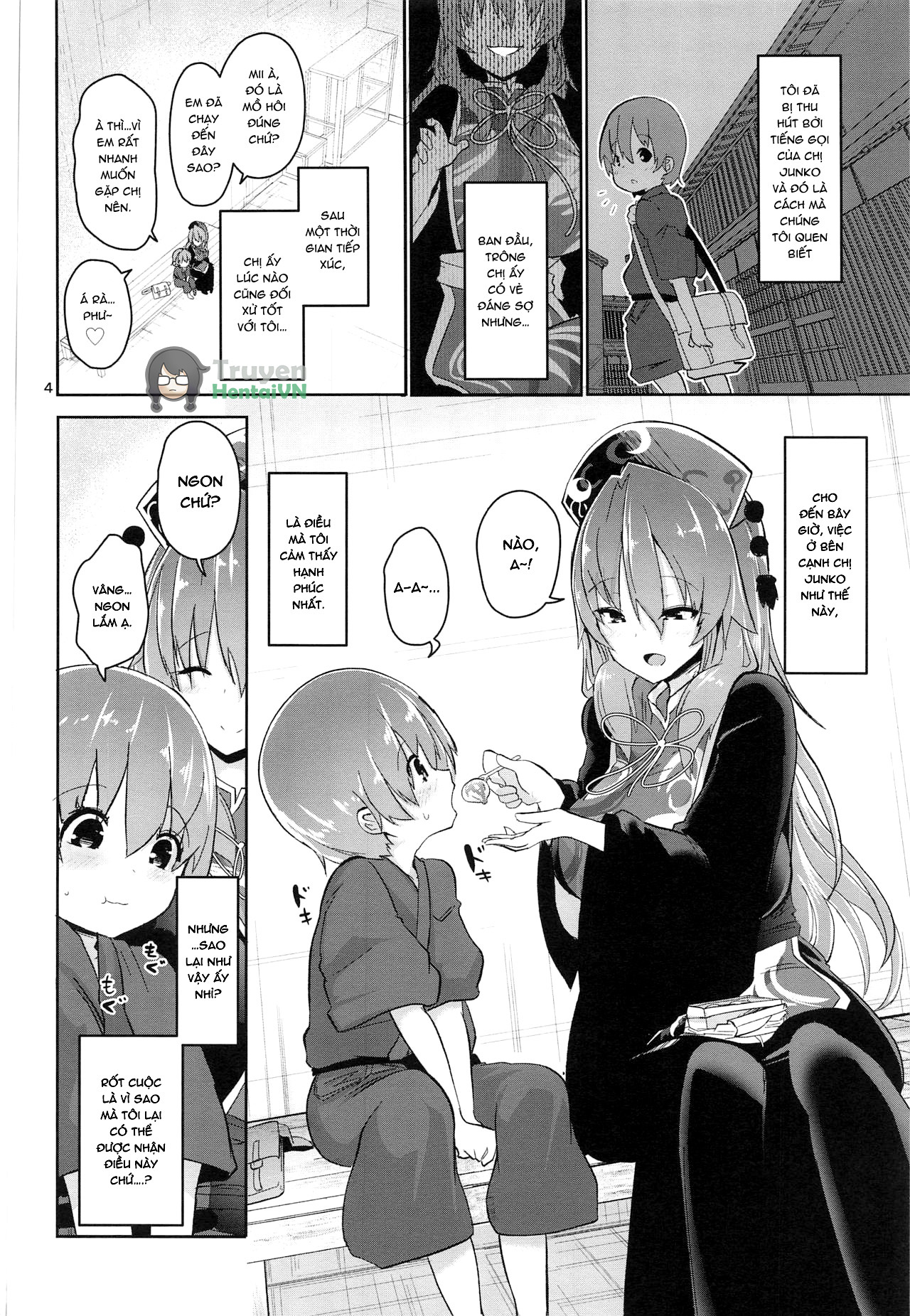 Đọc truyện hentai Tsuyudaku Ecchi no Junko-san - Oneshot